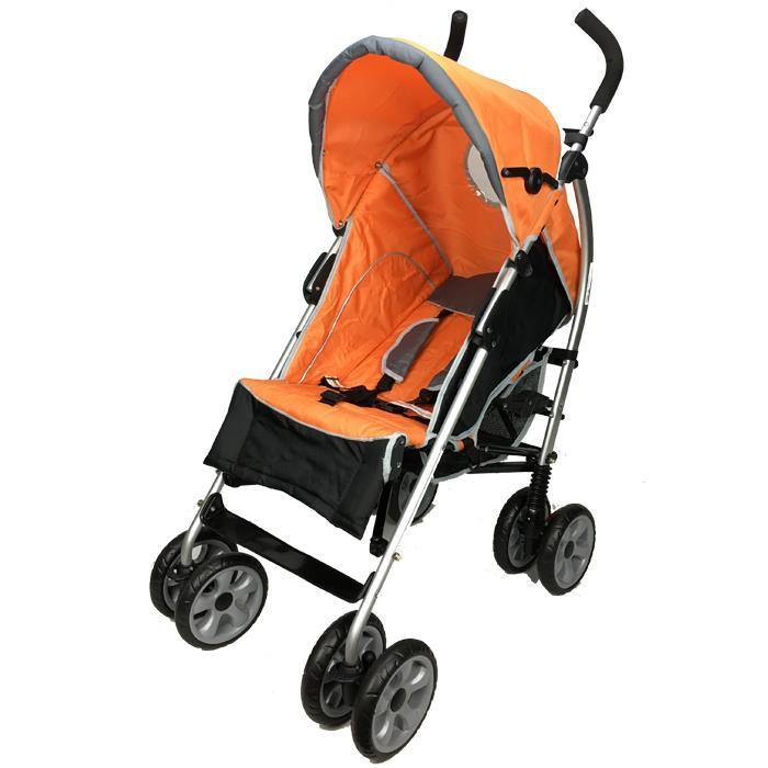 Aussie Baby Travel Easy Lightweight Stroller - Orange - Aussie Baby