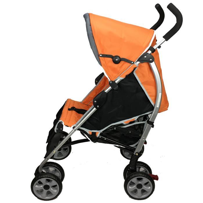 Aussie Baby Travel Easy Lightweight Stroller - Orange - Aussie Baby