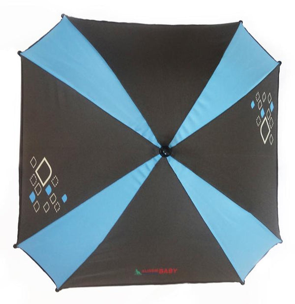 Aussie Baby Pram Umbrella - Diamond Blue - Aussie Baby
