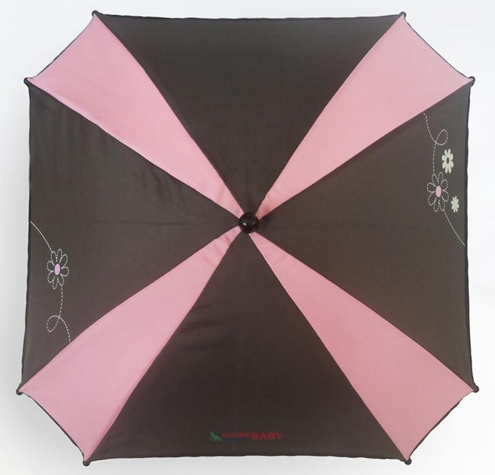 Aussie Baby Pram Umbrella - Floral Pink - Aussie Baby
