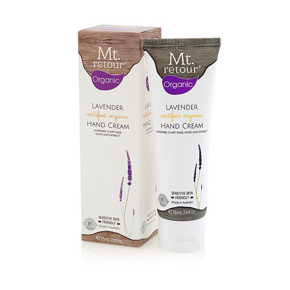 Mt Retour Organic Lavender Hand Cream 75ml - Aussie Baby