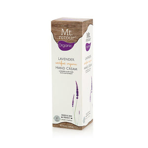 Mt Retour Organic Lavender Hand Cream 75ml - Aussie Baby