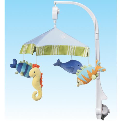 Musical Baby Cot Mobile - Seaworld - Aussie Baby