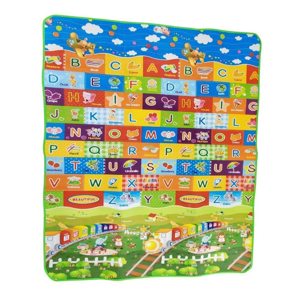 Reversible Baby Kids Padded Play Floor Mat Play Mat 149x179cm - Aussie Baby