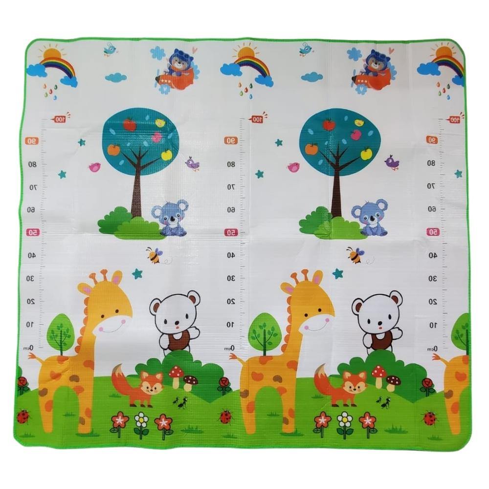 Reversible Baby Kids Padded Play Floor Mat Play Mat 180x197cm - Aussie Baby