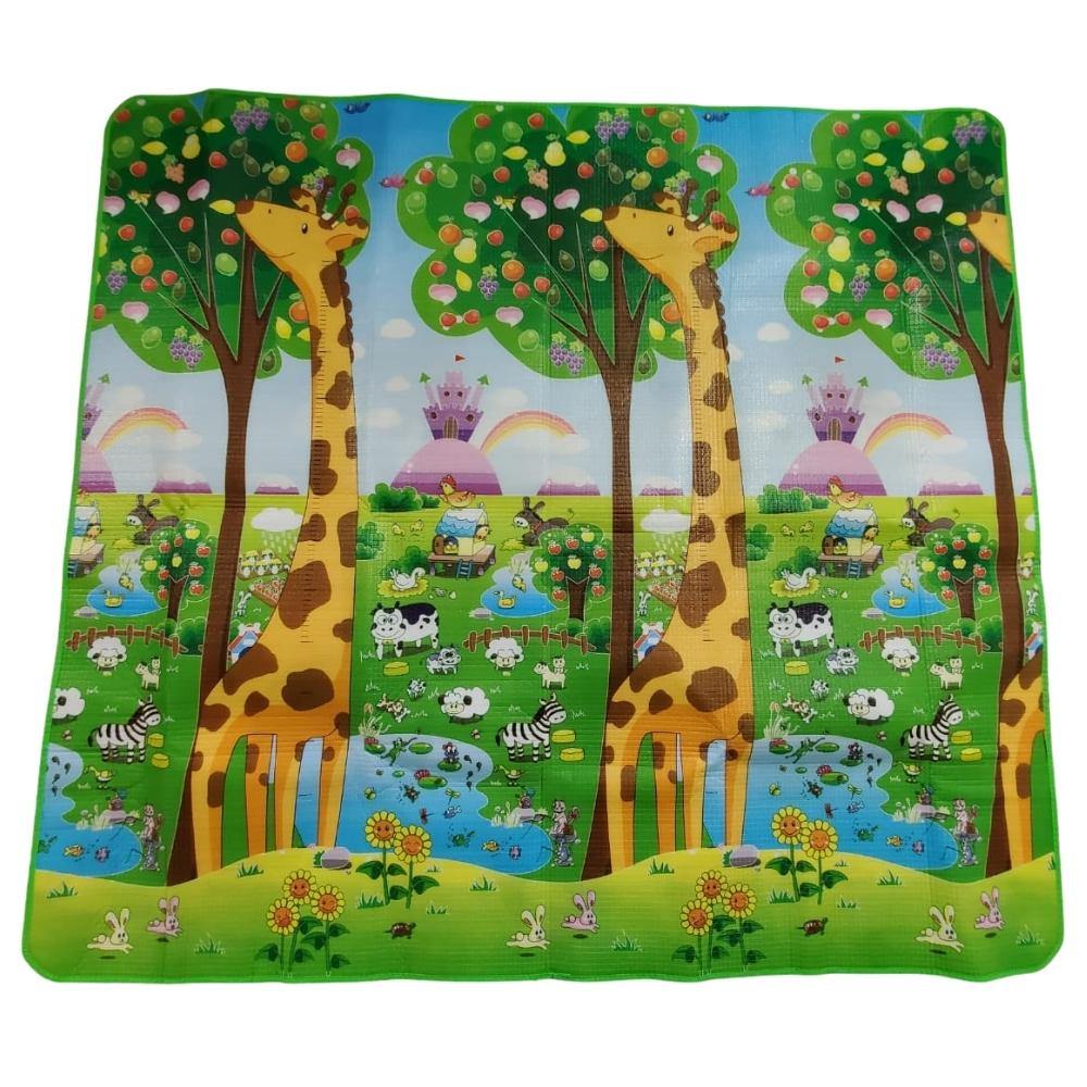 Reversible Baby Kids Padded Play Floor Mat Play Mat 180x197cm - Aussie Baby