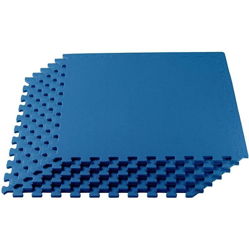 EVA 60 x 60cm Interlock Foam Mats Solid Floor Tile Pk6 - Aussie Baby