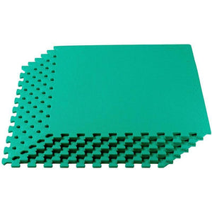 EVA 60 x 60cm Interlock Foam Mats Solid Floor Tile Pk6 - Aussie Baby