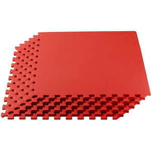 EVA 60 x 60cm Interlock Foam Mats Solid Floor Tile Pk6 - Aussie Baby