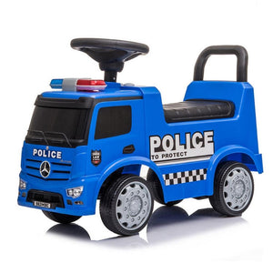 Mercedes Benz Licensed Police Truck Kids Ride On Truck - Aussie Baby