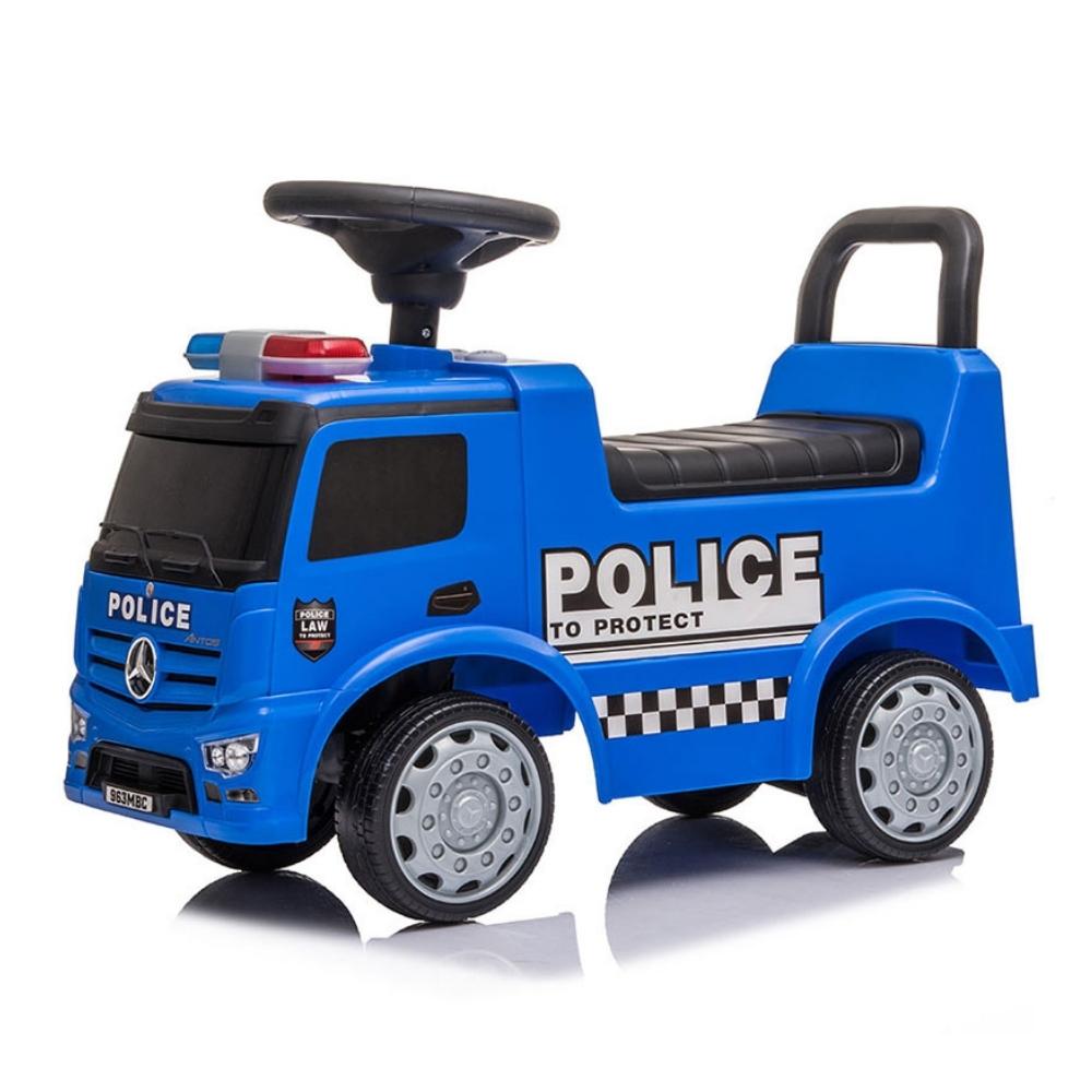 Mercedes Benz Licensed Police Truck Kids Ride On Truck - Aussie Baby