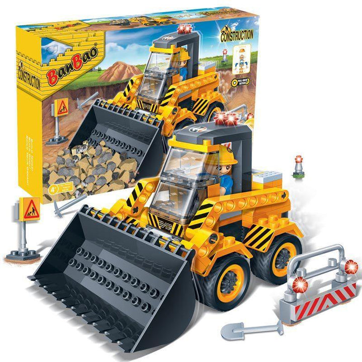 BanBao Construction - Mini Excavator Digger 8539 - Aussie Baby