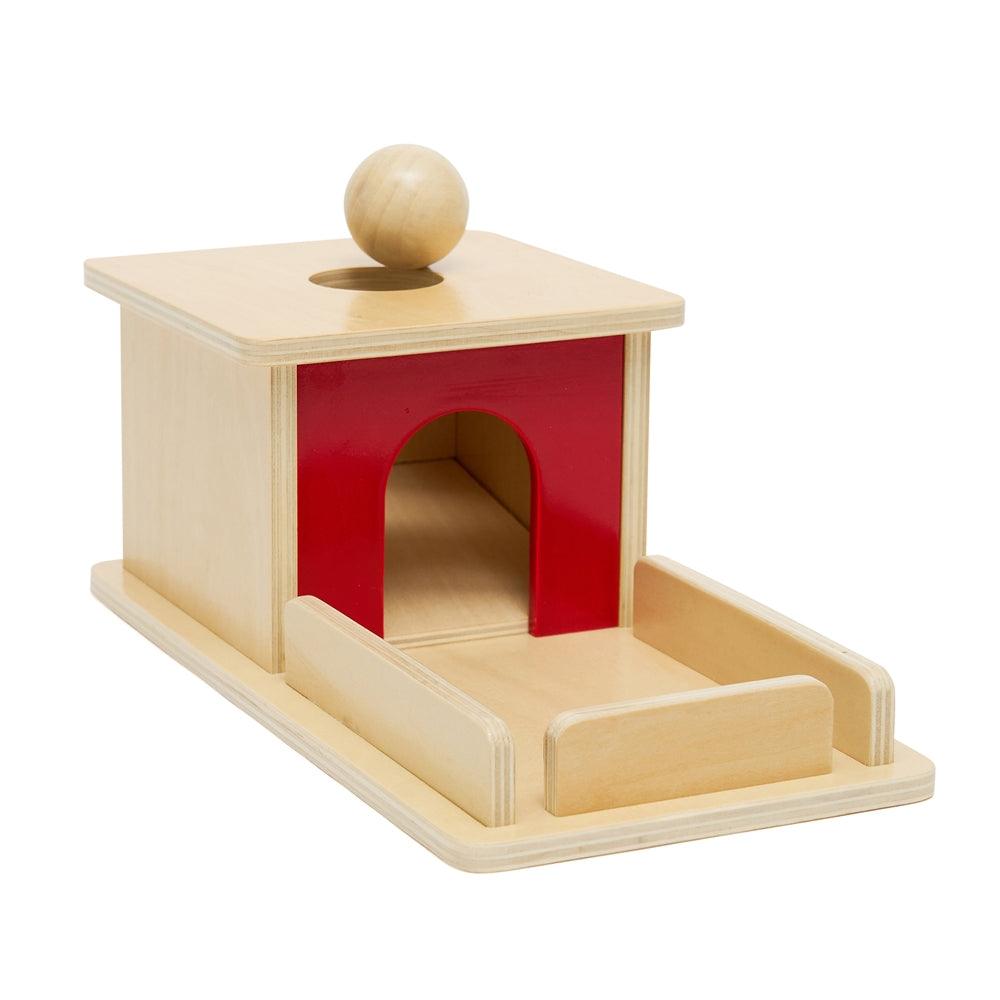 Object Permanence Box with Tray and Ball - Aussie Baby