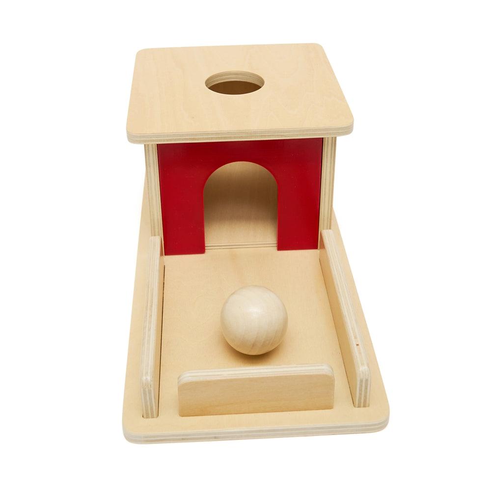 Object Permanence Box with Tray and Ball - Aussie Baby