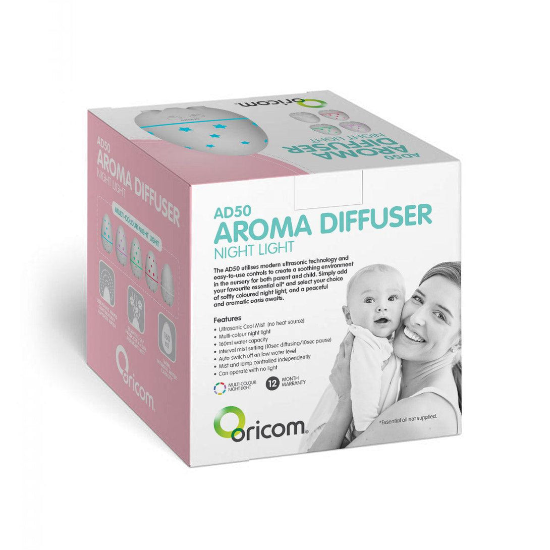 Oricom AD50 Aroma Diffuser Night Light - Aussie Baby