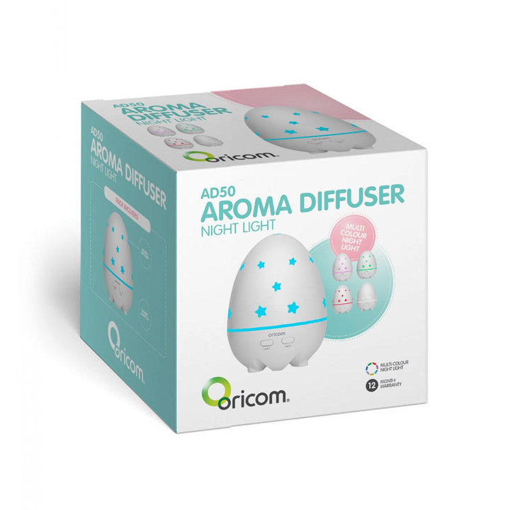 Oricom AD50 Aroma Diffuser Night Light - Aussie Baby