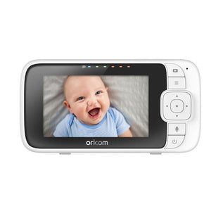 Oricom OBH430 4.3” Smart HD Nursery Pal Baby Monitor with Night Light - Aussie Baby