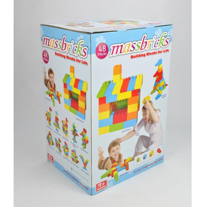 X-Large 48pcs Mass Bricks Building Block - Aussie Baby