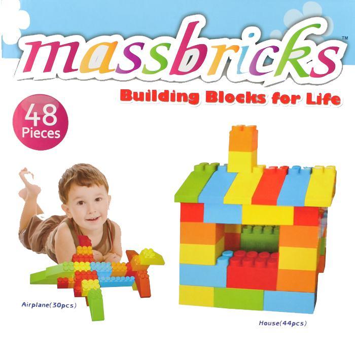 X-Large 48pcs Mass Bricks Building Block - Aussie Baby