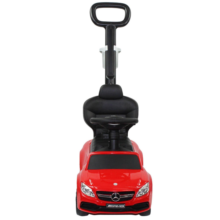 Licensed Mercedes AMG C63 Coupe Ride-On Push Car - Red - Aussie Baby