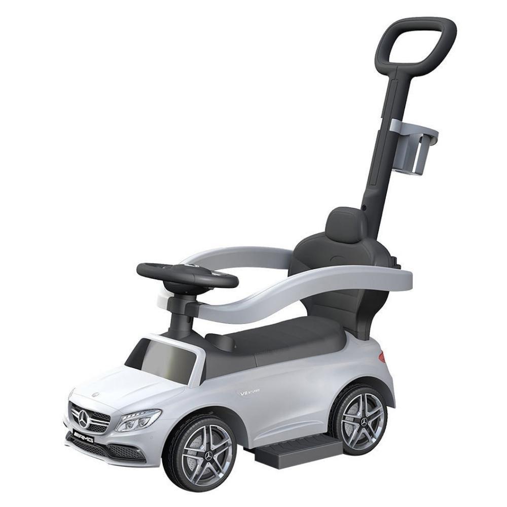 Licensed Mercedes AMG C63 Coupe Ride-On Push Car - White - Aussie Baby