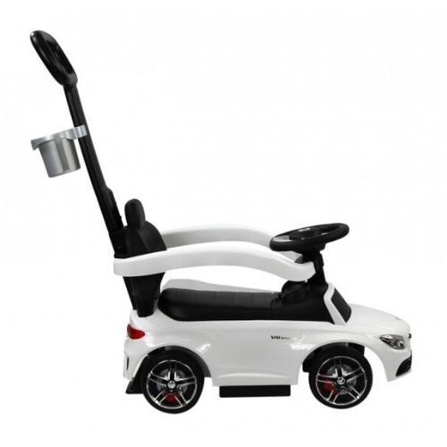 Licensed Mercedes AMG C63 Coupe Ride-On Push Car - White - Aussie Baby