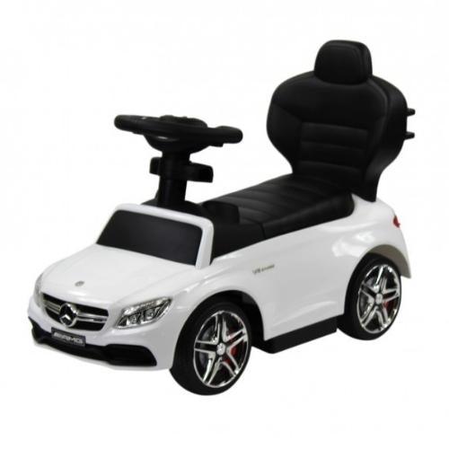 Licensed Mercedes AMG C63 Coupe Ride-On Push Car - White - Aussie Baby