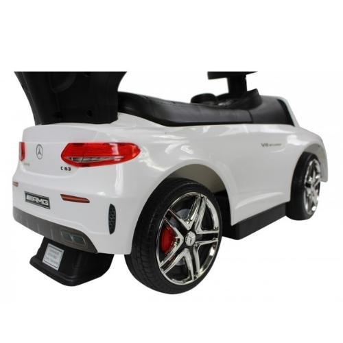 Licensed Mercedes AMG C63 Coupe Ride-On Push Car - White - Aussie Baby