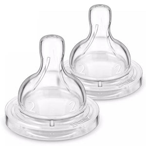 Philips Avent Slow Flow Airflex Anti-colic Teat 1m+ (2 pack) - Aussie Baby