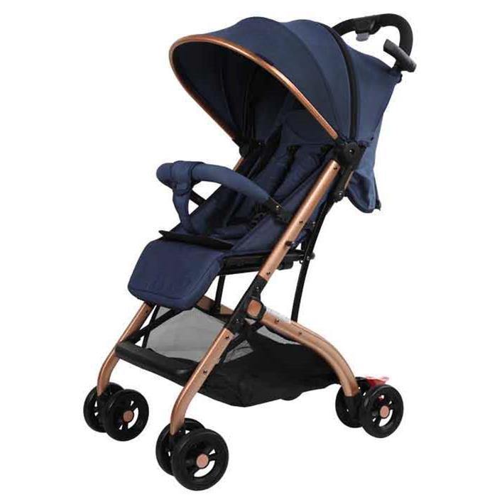 Aussie Baby Smart Travel Pram - Blue - Aussie Baby