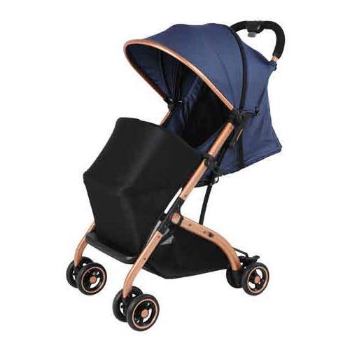 Aussie Baby Smart Travel Pram - Blue - Aussie Baby