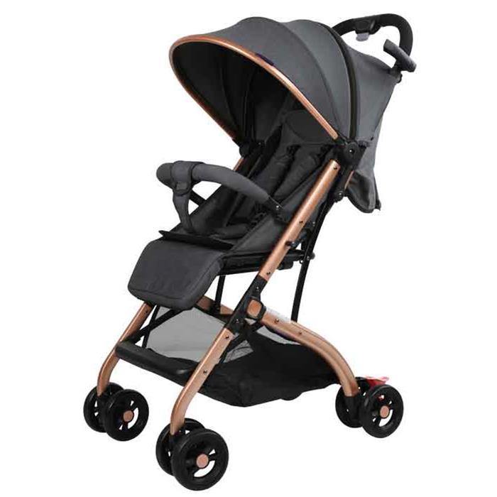 Aussie Baby Smart Travel Pram - Grey - Aussie Baby