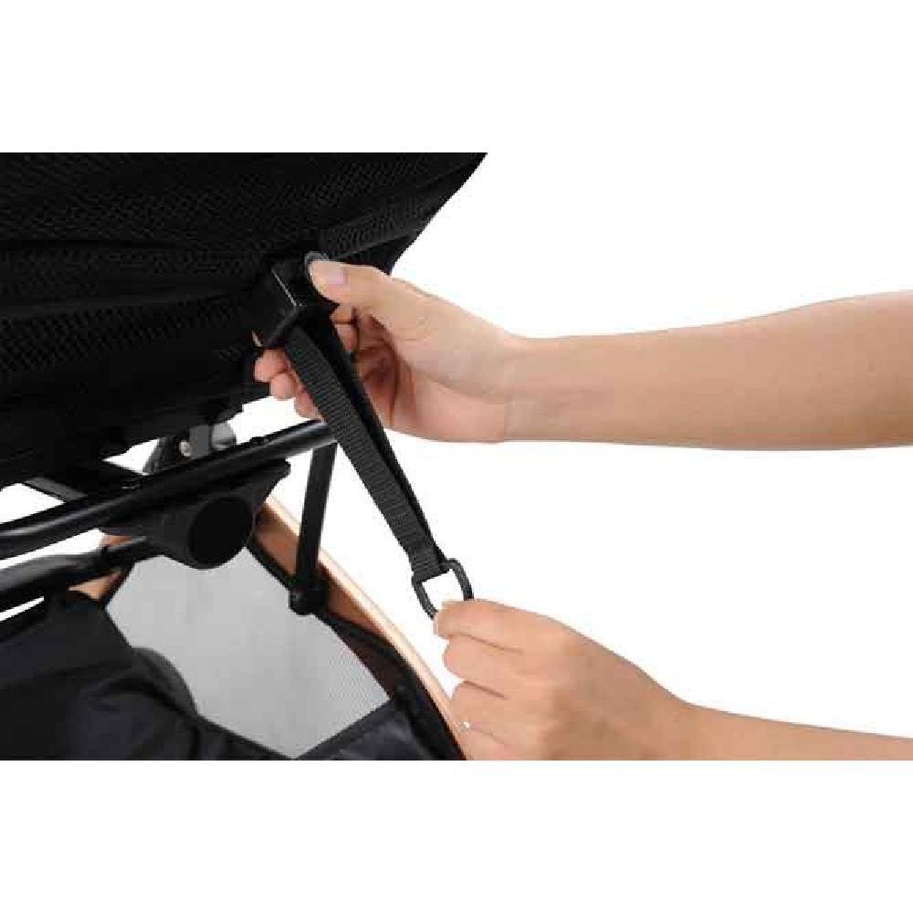 Aussie Baby Smart Travel Pram - Grey - Aussie Baby