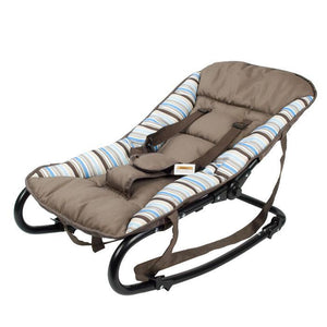 Harmony Baby Rocker with Canopy & Toys - Cofee Brown - Aussie Baby