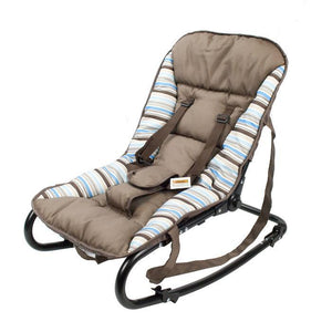 Harmony Baby Rocker with Canopy & Toys - Cofee Brown - Aussie Baby