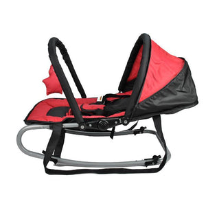 Harmony Baby Rocker with Canopy & Toys - Red - Aussie Baby