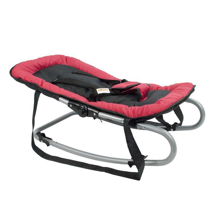 Harmony Baby Rocker with Canopy & Toys - Red - Aussie Baby