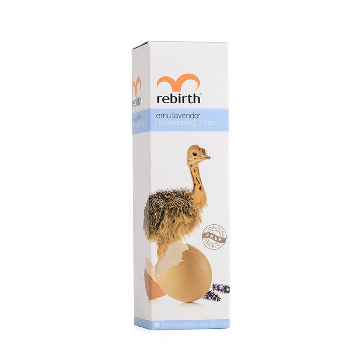 Rebirth Emu Lavender Moisturising Cream (RB33) 200mL - Aussie Baby