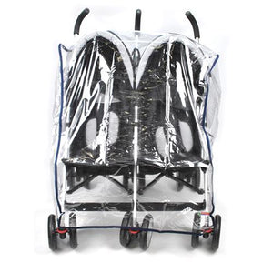 Rain Storm Cover - Side-By-Side Double Pram - Aussie Baby