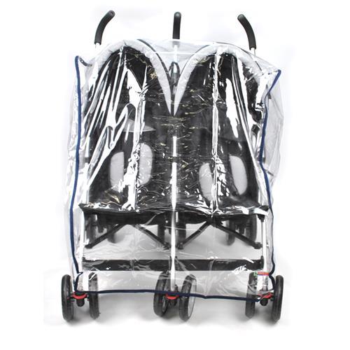Rain Storm Cover - Side-By-Side Double Pram - Aussie Baby