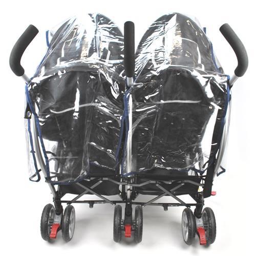 Rain Storm Cover - Side-By-Side Double Pram - Aussie Baby