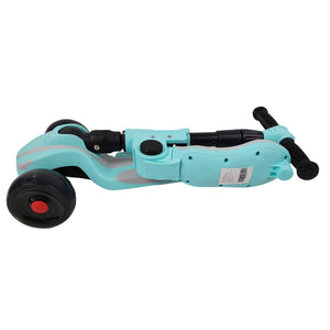 Super Max 2-in-1 Kids Foldable Scooter & Ride On - Aqua - Aussie Baby