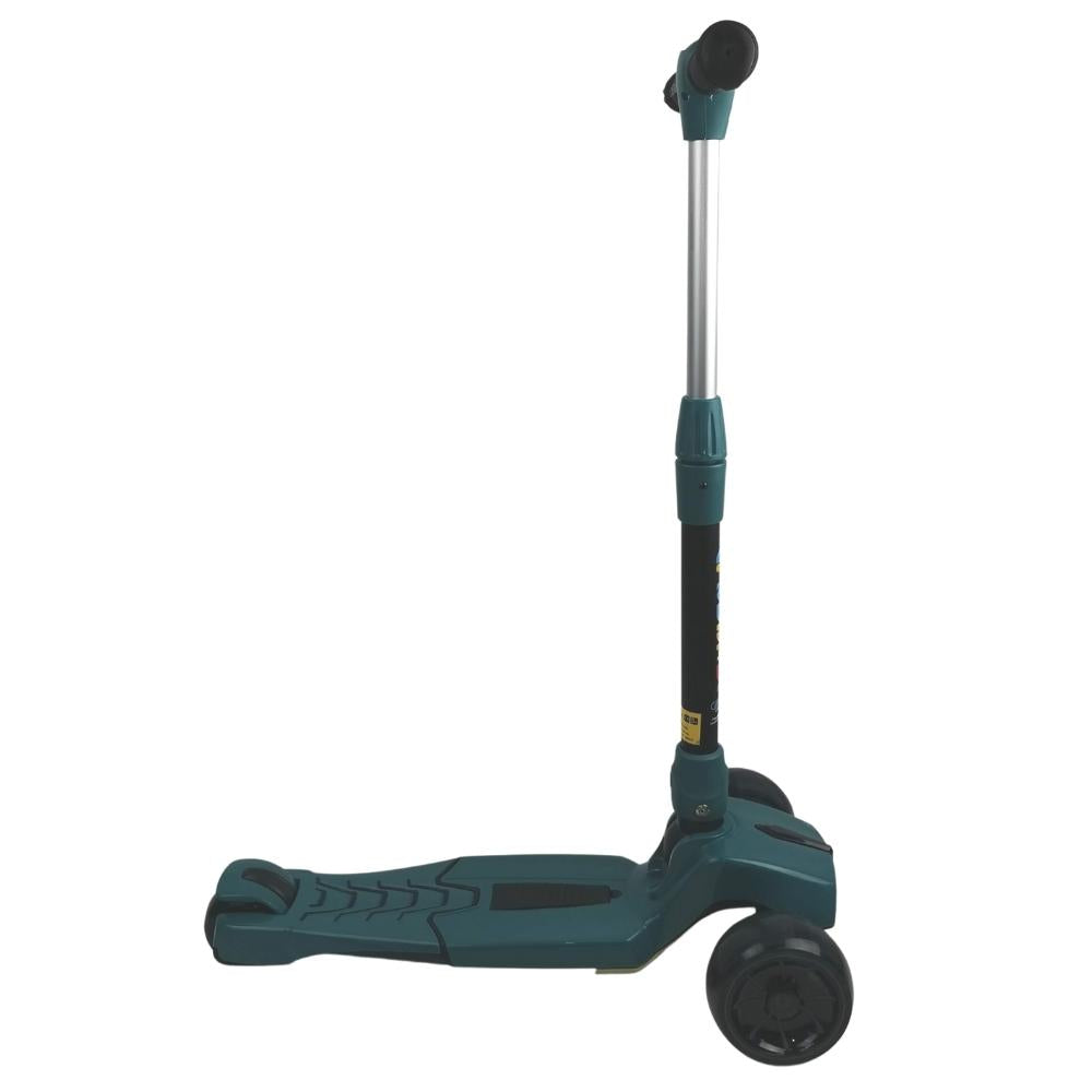Supermax Pro Max Foldable Scooter with Flashing Wheels - Green - Aussie Baby