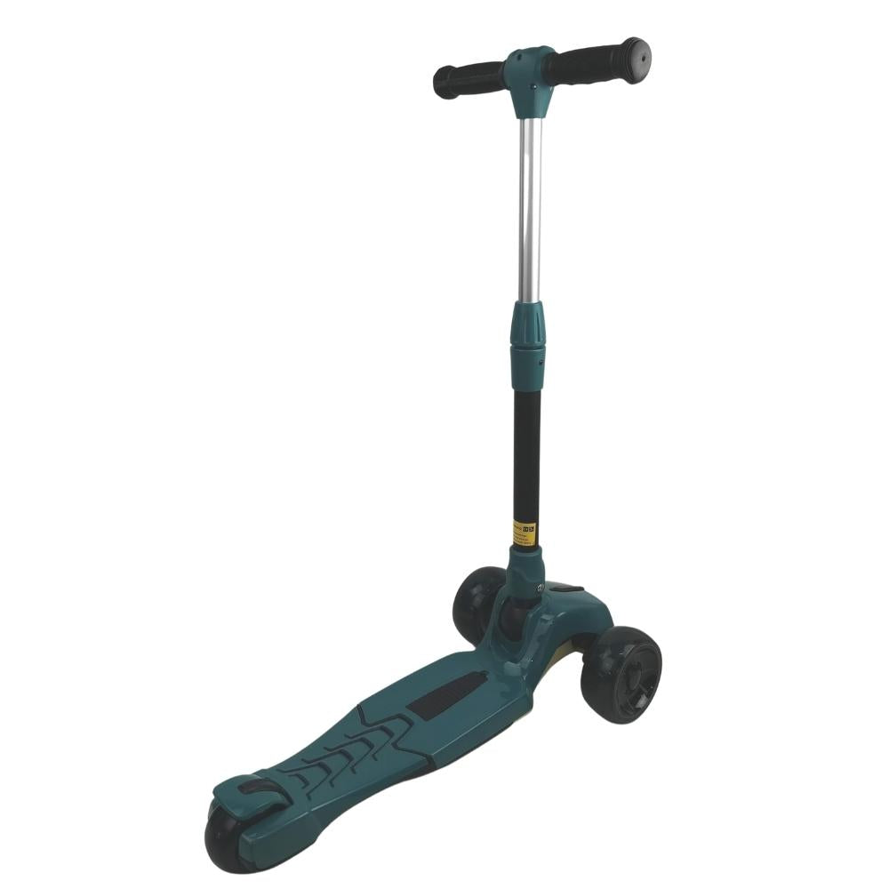 Supermax Pro Max Foldable Scooter with Flashing Wheels - Green - Aussie Baby