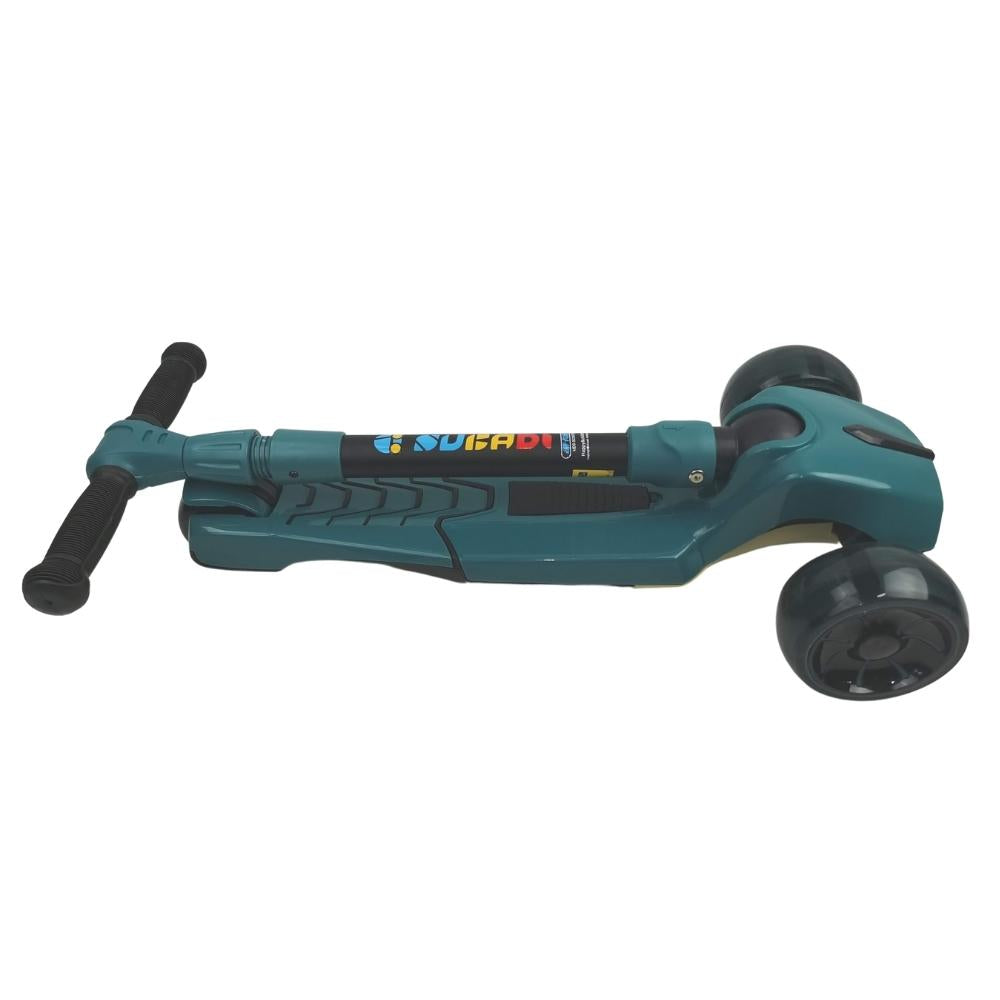 Supermax Pro Max Foldable Scooter with Flashing Wheels - Green - Aussie Baby