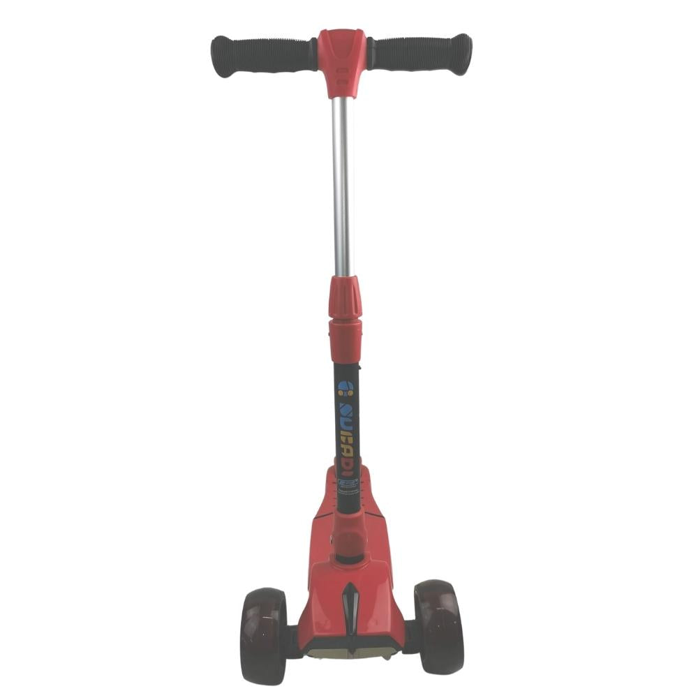 Supermax Pro Max Foldable Scooter with Flashing Wheels - Red - Aussie Baby