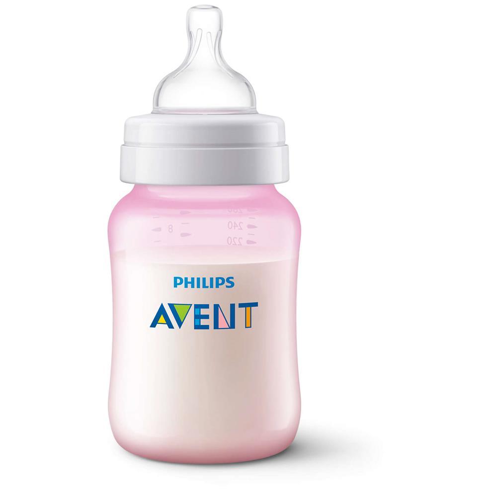 Philips Avent Classic Baby Bottles 260ml Pink 2 Pack Aussie Baby