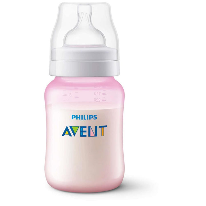 Philips Avent Classic+ Baby Bottles 260ml Pink 2-Pack - Aussie Baby