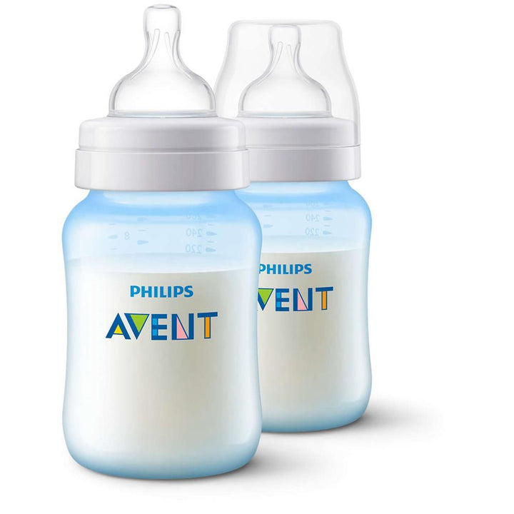 Philips Avent Classic+ Baby Feeding Bottle 260ml 1m+ (2 pack) - Aussie Baby