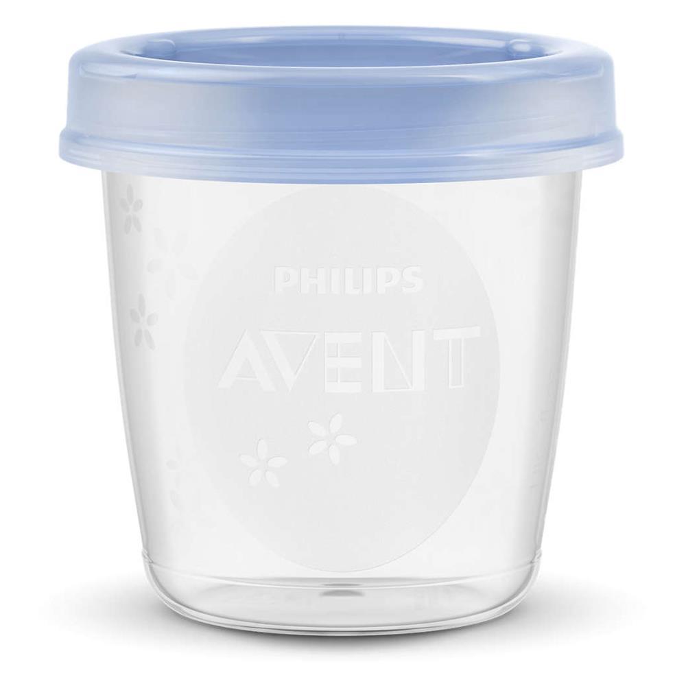 Philips Avent Reusable Breast Milk Storage Cups 180ml (10pcs) - Aussie Baby